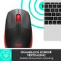 LOGITECH M190 Full-size wireless mouse RED EMEA (910-005908)