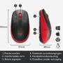LOGITECH M190 Full-size wireless mouse RED EMEA (910-005908)