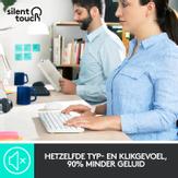 Logitech MK295 Silent - tastatur- og mussett - US International - gulaktig hvit Inn-enhet (920-009824)