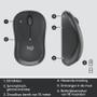 LOGITECH MK295 SILENT WRLS COMBO G - US GRAPHITE - US INTL - INTNL WRLS (920-009800)