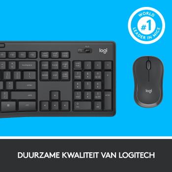 LOGITECH MK295 SILENT WRLS COMBO G - US GRAPHITE - US INTL - INTNL WRLS (920-009800)