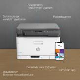 HP Color Laser MFP 178nw - multifunksjonsskriver - farge (4ZB96A#B19)