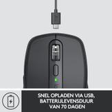 Logitech MX Anywhere 3 - mus - Bluetooth,  2.4 GHz - grafitt (910-005988)