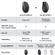 LOGITECH MX Anywhere 3 Wireless Mouse, Graphite (910-005988)