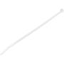 STARTECH 100 PACK 10 CABLE TIES -WHITE NYLON ZIP TIE WRAPS UL TAA ACCS
