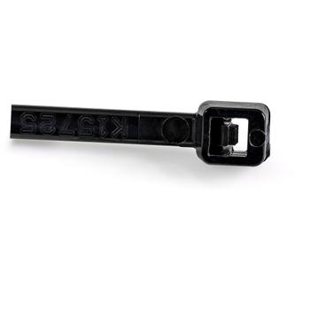 STARTECH 1000 PACK 6 CABLE TIES -BLACK NYLON ZIP TIE WRAPS UL TAA ACCS (CBMZT6BK)