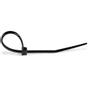 STARTECH 1000 PACK 6 CABLE TIES -BLACK NYLON ZIP TIE WRAPS UL TAA ACCS (CBMZT6BK)