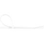 STARTECH 1000 PACK 8 CABLE TIES -WHITE NYLON ZIP TIE WRAPS UL TAA ACCS (CBMZT8NK)