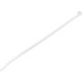 STARTECH 1000 PACK 10 CABLE TIES -WHITE NYLON ZIP TIE WRAPS UL TAA ACCS