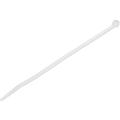 STARTECH 1000 PACK 8 CABLE TIES -WHITE NYLON ZIP TIE WRAPS UL TAA ACCS