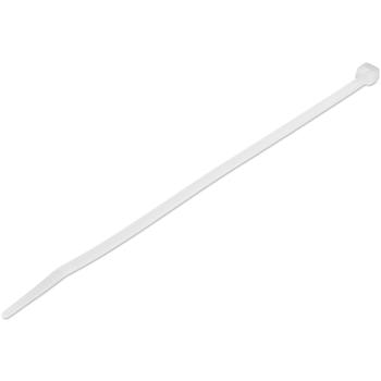 STARTECH 1000 PACK 8 CABLE TIES -WHITE NYLON ZIP TIE WRAPS UL TAA ACCS (CBMZT8NK)