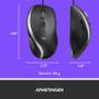 LOGITECH ADVANCED CORDED MOUSE M500S BLACK EMEA                       IN PERP (910-005784)