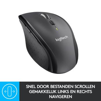 LOGITECH Marathon M705 Wireless Mouse - CHARCOAL (910-006034)