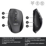 Logitech Marathon M705 - mus - 2.4 GHz (910-006034)