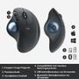 LOGITECH ERGO M575 - GRAPHITE - EMEA (910-005872)
