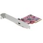 STARTECH StarTech.com 1 Port USB 3.2 Gen 2x2 PCI Express Card USB-C SuperSpeed 20Gbps PCI Express 3.0 x4 Host Controller Card (PEXUSB321C)