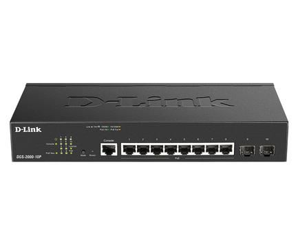 D-LINK DGS 2000-10P - switch - 10 porter - Styrt - rackmonterbar (DGS-2000-10P)