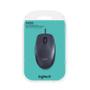 LOGITECH Mouse M100 - GREY - EMEA IN (910-005003)
