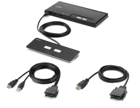 BELKIN 2-Port Single Head HDMI Modular (F1DN102MOD-HH-4)