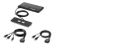 BELKIN Modular Secure Dual Head - Omkopplare för tangentbord/video/mus - 2 x KVM port(s) - 1 lokal användare - skrivbordsmodell - TAA-kompatibel