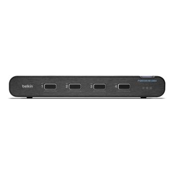 BELKIN 4-Port Single Head DP/HDMI (F1DN104KVM-UNN4)