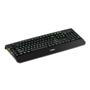 BELKIN KVM Remote Control with Integrated Keyboard - Tangentbord - bakgrundsbelyst - USB - svart - TAA-kompatibel