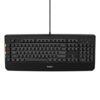 BELKIN 2-4-8 Port Secure KVM USB keyboard US (F1DN008KBD)