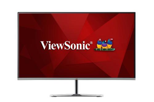VIEWSONIC c VX2476-SMH - LED monitor - 24" (23.8" viewable) - 1920 x 1080 Full HD (1080p) @ 75 Hz - IPS - 250 cd/m² - 1000:1 - 4 ms - 2xHDMI, VGA - speakers (VX2476-SMH)