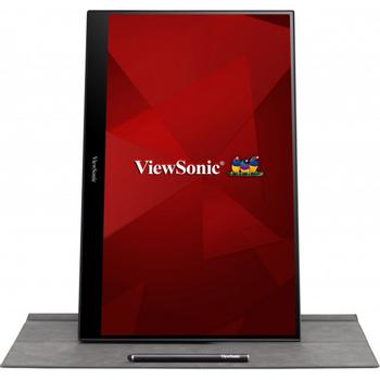 VIEWSONIC TD1655 - LED monitor - 15.6" - touchscreen - 1920 x 1080 Full HD (1080p) - TN - 250 cd/m² - 800:1 - 6.5 ms - HDMI, 2xUSB-C - speakers (TD1655)