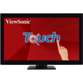 VIEWSONIC TD2760 - LED monitor - 27" - touchscreen - 1920 x 1080 Full HD (1080p) @ 60 Hz - MVA - 230 cd/m² - 3000:1 - 12 ms - HDMI, VGA, DisplayPort - speakers (TD2760)