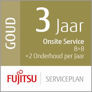FUJITSU 3 YEAR 8+8 SERVICE PLAN UPGRADE IN SVCS (U3-GOLD-LVP)