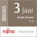FUJITSU 3 Year Service Plan: Onsite Service - 8 Hour Response + 8 Hour Fix Workgroup Scanners