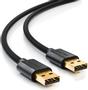 DELEYCON USB 2.0 kabel, 3,0m, Sort, USB-A: Han - USB-A: Han