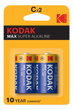 KODAK MAX alkaline C battery (2 pack) (30952836)