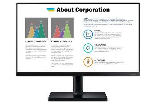 SAMSUNG T45F computer monitor 61 cm (LF24T450FQRXXU)