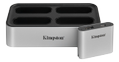 KINGSTON Workflow Station - Docking station - USB-C 3.2 Gen 2 - with USB miniHub