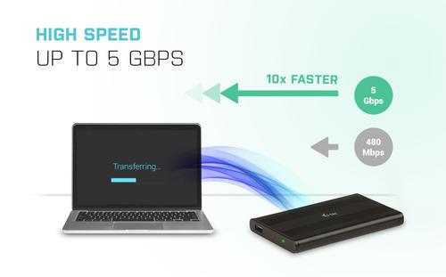 I-TEC USB 3.0 CASE HDD SSD ALU (MYSAFEU312)
