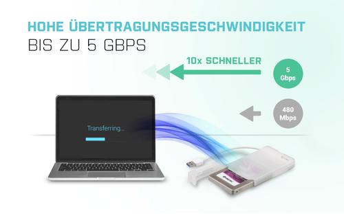 I-TEC USB 3.0 CASE HDD SSD EAS  F-FEEDS2 (MYSAFEU314)