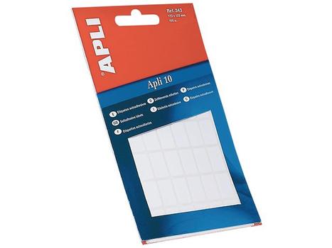 APLI Etikett APLI 20x50mm hvit (150) (01642)