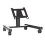 CHIEF MFG PFQUB | Large Confidence Monitor Cart | Adjustable 504mm 556mm | VESA 200x200 - 862x517 | Max 90.7kg | Black