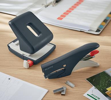 LEITZ Plier Cosy clamp10 15sheets grey (56450089)