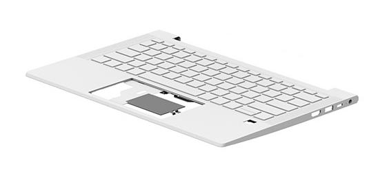 HP Top Cover W/ Keyboard BL FR (M24295-051)