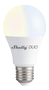 SHELLY Lampa, LED, WiFi, E27, dimbar, färgtemperatur, DUO