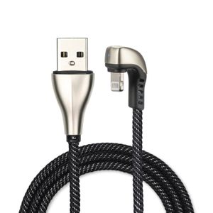 4smarts USB-A to Lightning Cable, 2A, 1m - Black (4S468660)