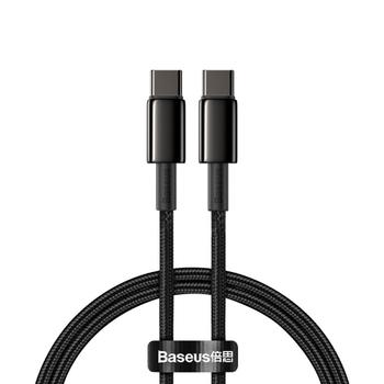 BASEUS USB cable USB-C USB-C PD 100W 5A 1m CATWJ-01 cable (CATWJ-01)