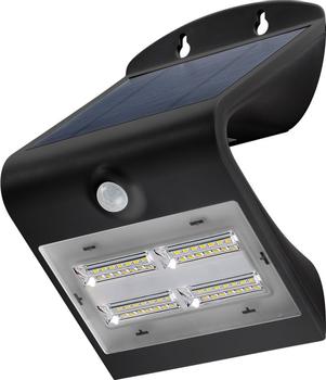 Goobay LED Solar Wall Light with Motion Sensor - Black (45807)