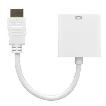 ProXtend HDMI to VGA Adapter White 20cm. (HDMI-VGA-0002W)