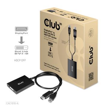 CLUB 3D DisplayPort / DVI adapter 60cm (CAC-1010-A)