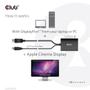 CLUB 3D DisplayPort / DVI adapter 60cm (CAC-1010-A)