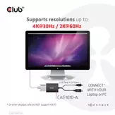 Club 3D DisplayPort / DVI-adapter - 60 cm (CAC-1010-A)